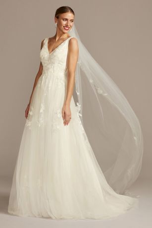 V-Neck Wedding Dresses